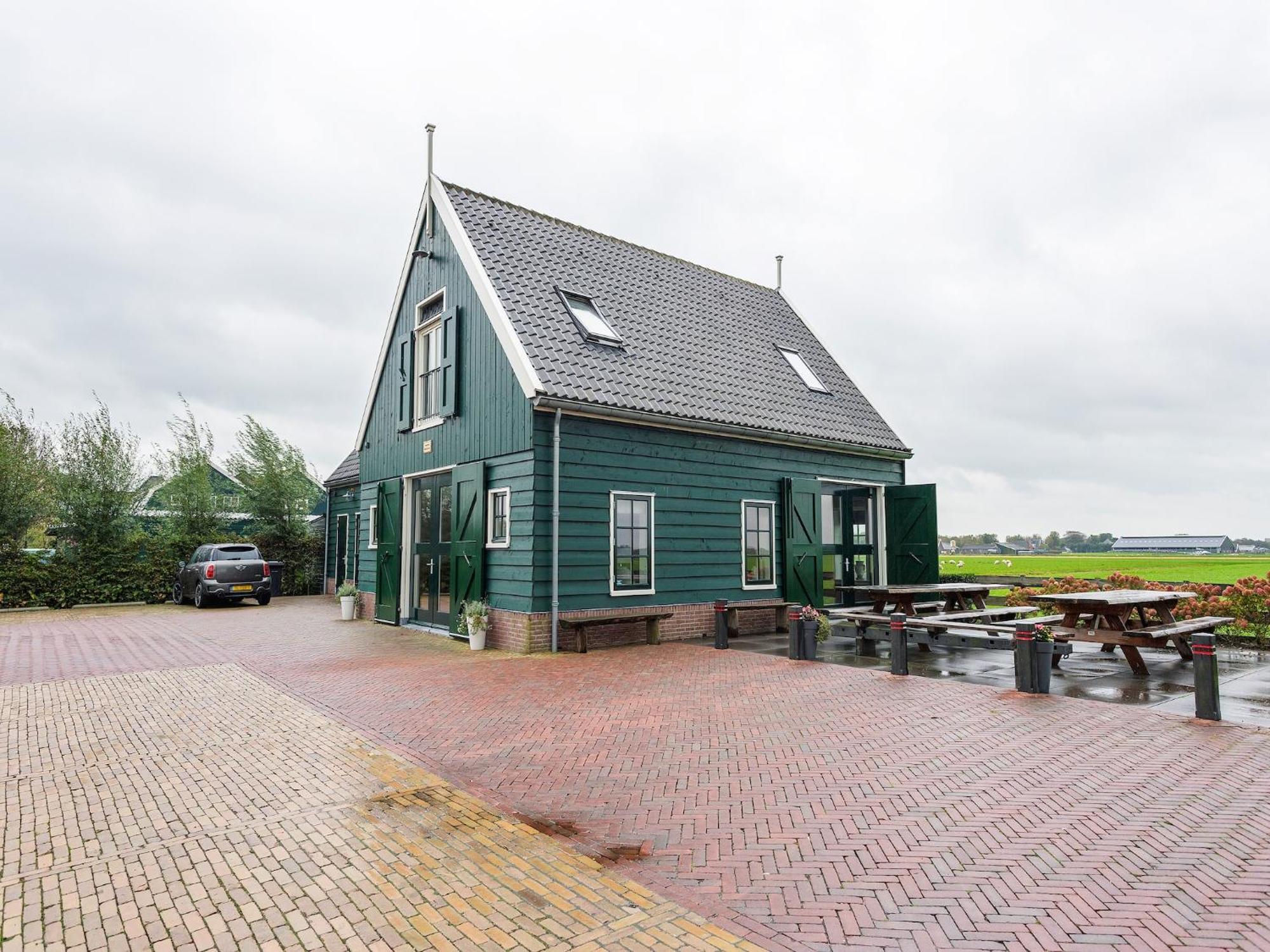 Spacious In The Beemster Near A Windmill