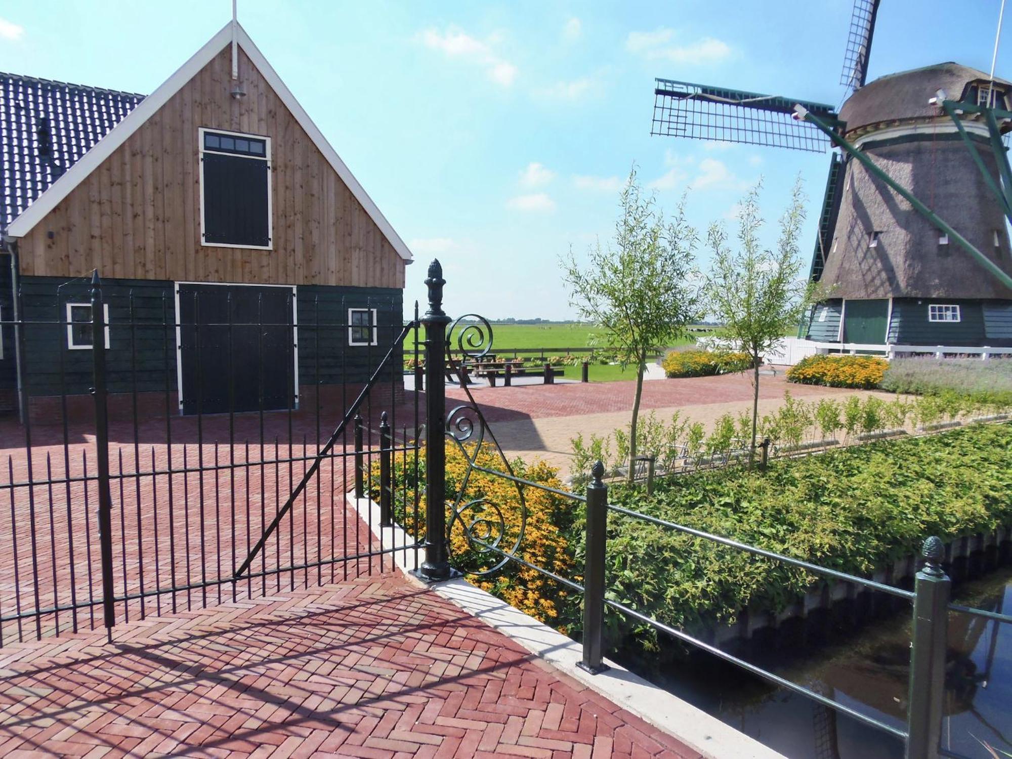 Spacious In The Beemster Near A Windmill